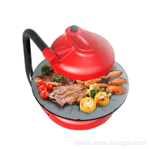 220V 3D Infrared Heating Indoor Smokeless Multi-Function Electric BBQ Grill